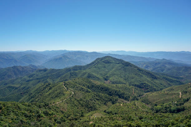 istock View Sea mountain in doiphuiko,maehongson , Thailand 1136089507