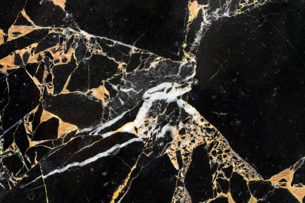 luxury golden black marble texture pattern background for interior design on high resolution backdrop detail structure of golden black marble pattern texture with abstract contrast line high resolution veining stock pictures, royalty-free photos & images