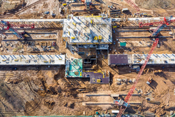 istock aerial view of construction site in progress 1136098685