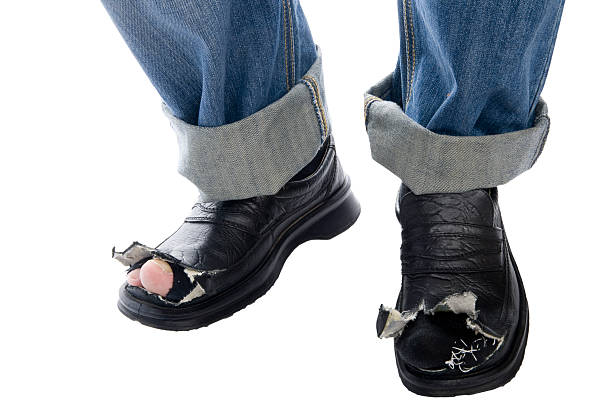 istock jeans and shoes on white 113610308