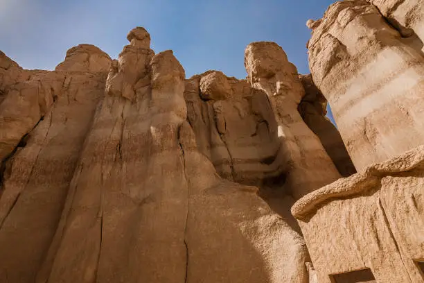 The results of erosion - spectacular sandstone figures