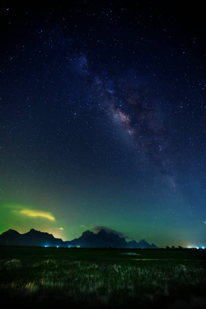 istock Night Sky and Milky Way Galaxy 1136113922