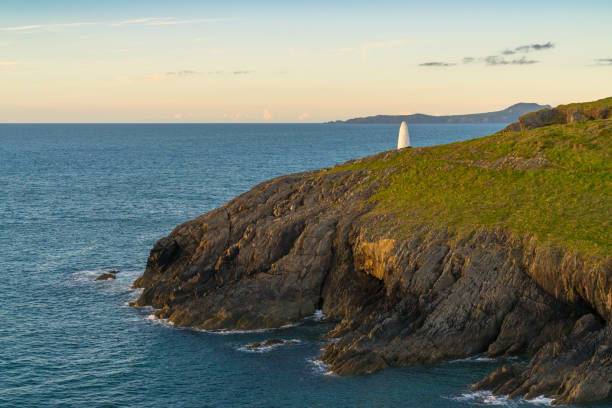 Pembrokeshire Coast between Abereiddy and Porthgain, Dyfed, Wales, UK