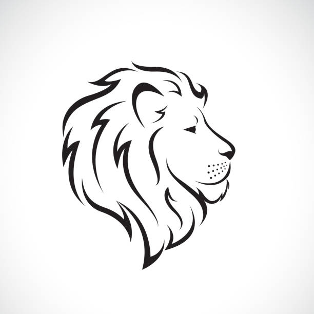 Background Of The Tribal Lion Head Tattoos Illustrations, Royalty-Free  Vector Graphics & Clip Art - iStock