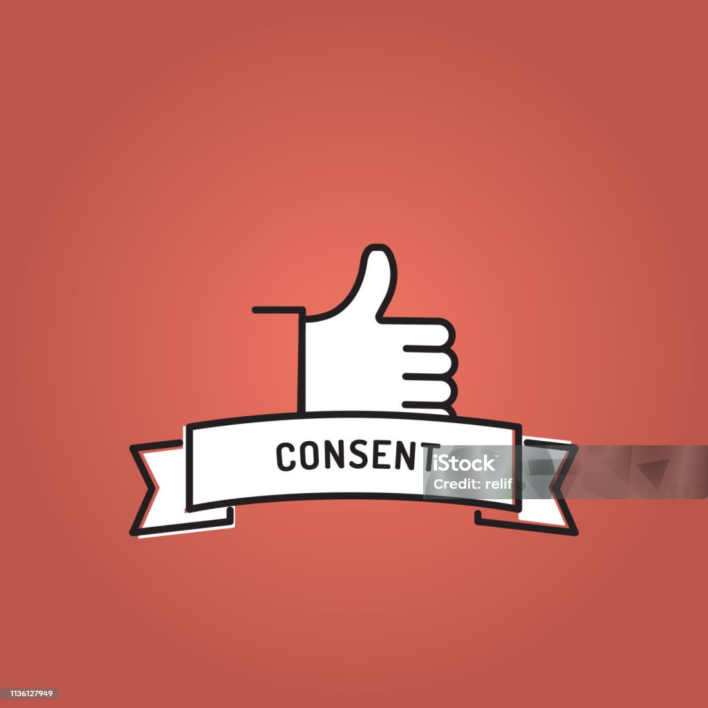 Consent Line Icon Set Stock Illustration Download Image Now Advice