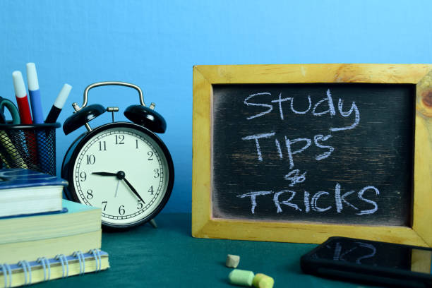 istock Study Tips and Tricks Planning on Background of Working Table with Office Supplies. 1136128302