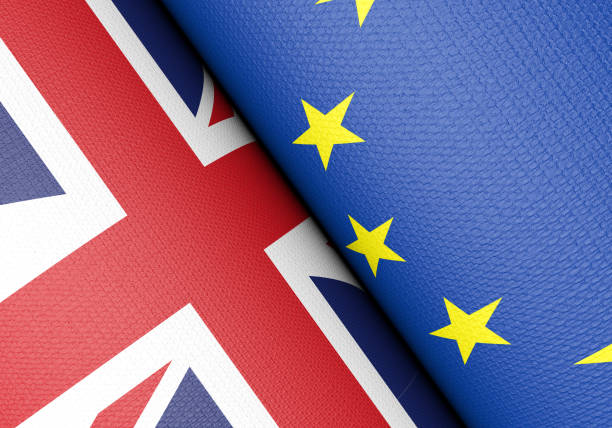 UK And European Union Flag Pair