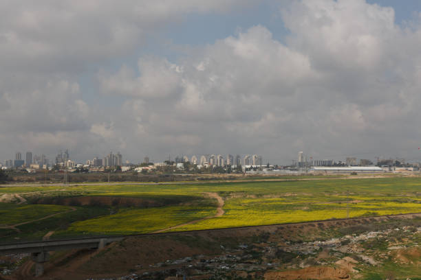 Panorama of buildings in Beer-Sheba