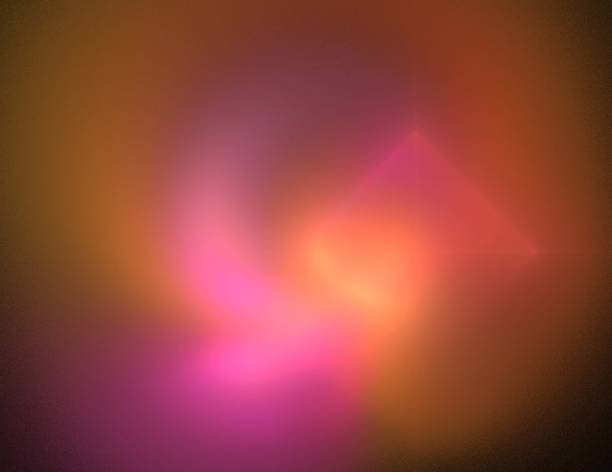istock image of one Digital Fractal on Black Color 1136139401