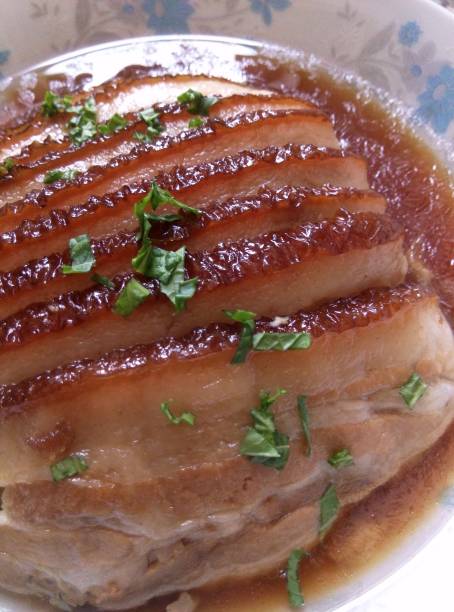 Chinese food, steamed pork