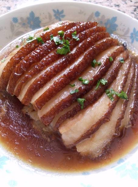 Chinese food, steamed pork