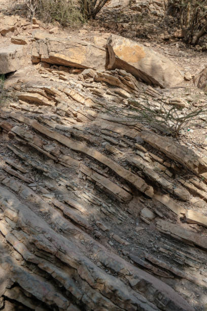 istock Oman rock formation detail 1136141345