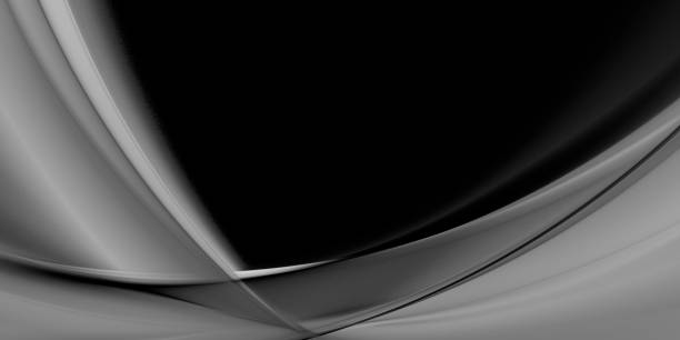 istock Abstract fractal dark background with linear patter 1136141717