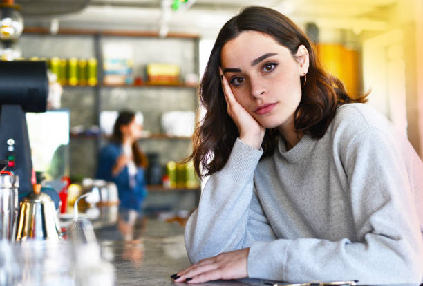 istock Coffee Time and Woman 1136143593