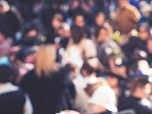 istock Crowd during festival defocused 1136147720