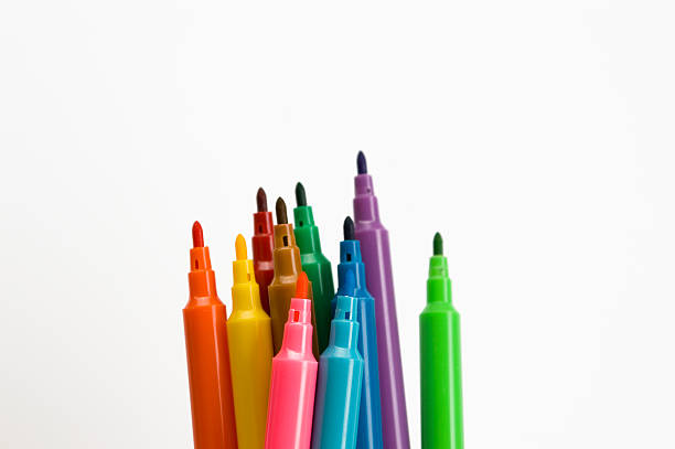 istock colors pen isolated on white background 113614793