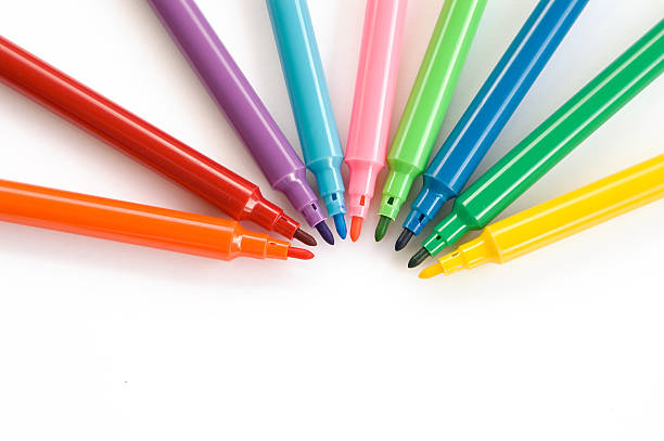 istock colors pen isolated on white background 113614795