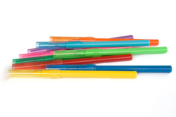 istock colors pen isolated on white background 113614805