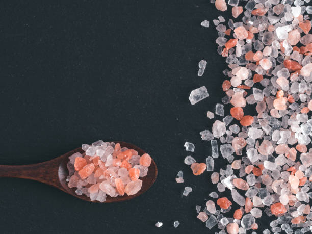 istock Himalayan pink salt in crystals 1136153095