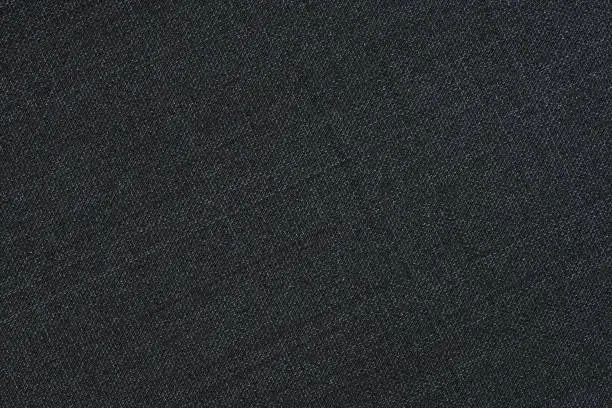 Photo of black fabric texture 2