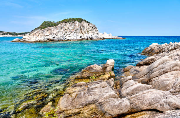 istock Beautiful beach landscape, Sithonia, Greece 1136167242
