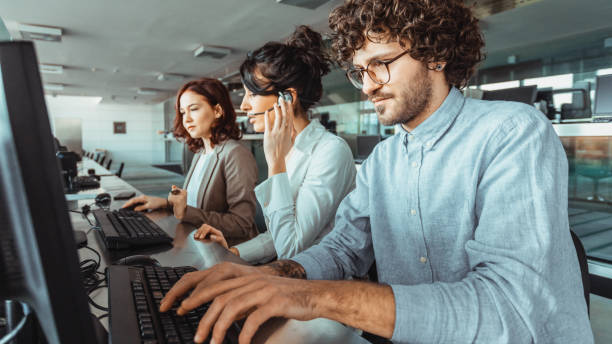 istock Analysis by business people working in office 1136167322