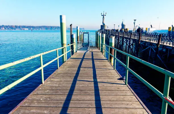 Harbor in Constance - Lake Constance - Germany