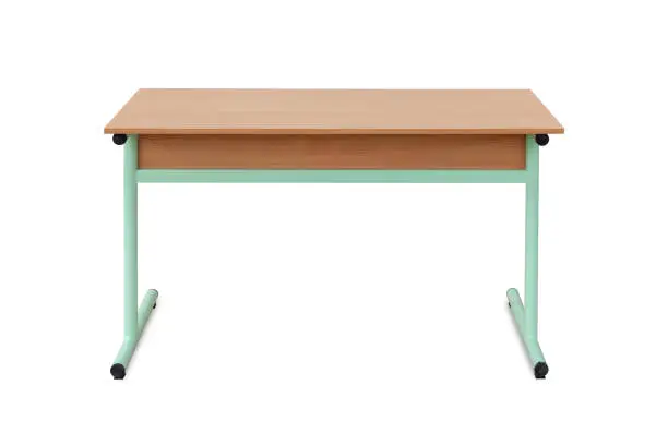 Photo of children school desk