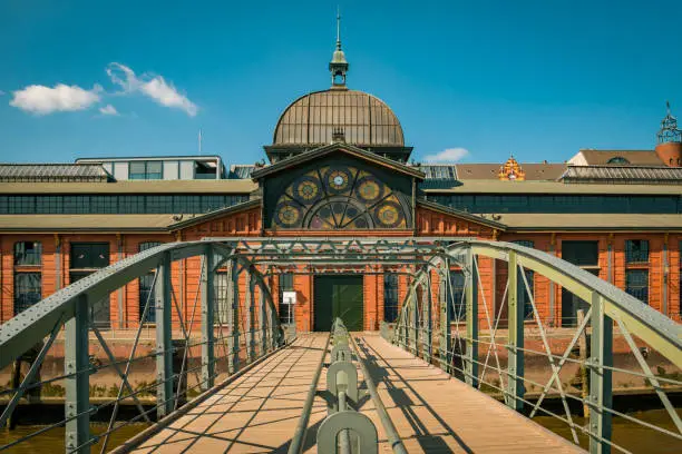 Photo of Hall at the fish market in Hamburg