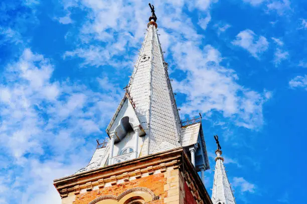 Photo of Tower of Notre Dame Cathedral Basilica Ho Chi Minh city