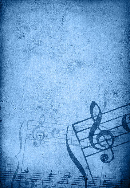 Digital Technology, Data Flow. Abstract Dot Particle. Dark Blue Background.