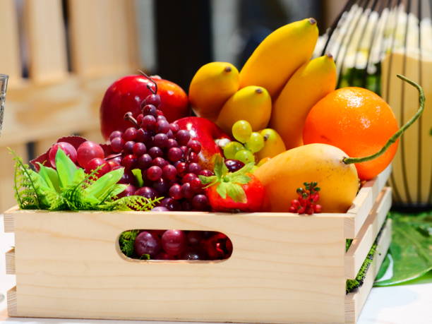 istock Food, Apple - Fruit, Banana, Basket, Fruit 1136188210