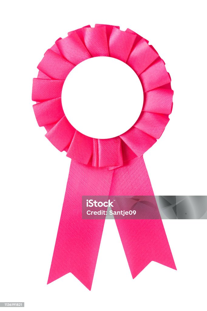Pink/White Medal Ribbon