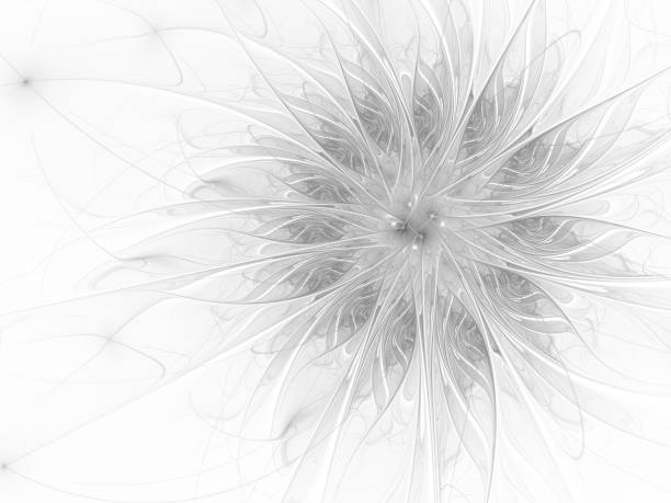 istock Beautiful fractal flower 1136192578