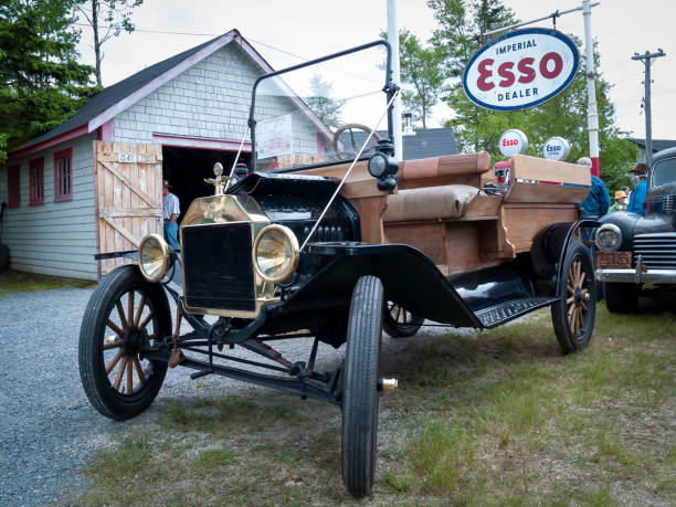 1915 포드 모델 t 트럭 - model t ford 뉴스 사진 이미지