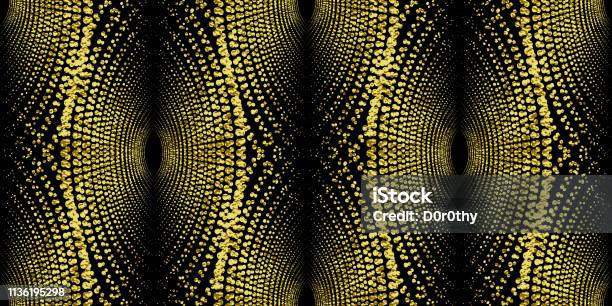 Abstract Geometric Pattern With Points Stock Illustration - Download ...