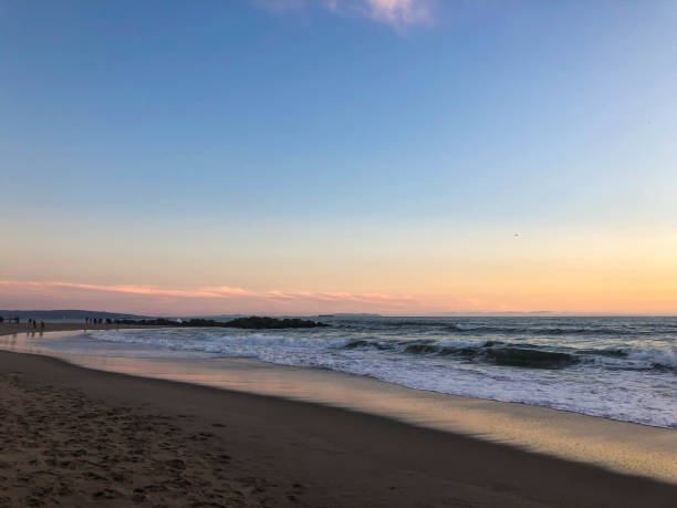 istock Sunset over the pacific ocean in Venice Beach in winter 1136198805