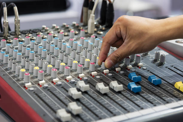 istock Sound Mixer Close-Up 1136202365