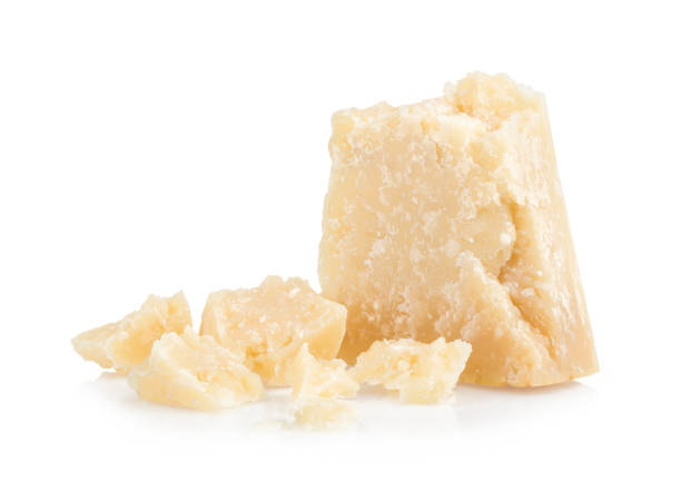 パルメザンチーズ白背景 - dutch cheese 写真 ストックフォトと画像