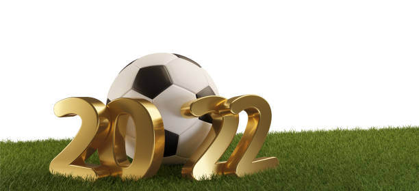 istock soccer ball 2022. 3d-illustration 1136205245