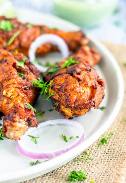 istock Fried Chicken Close-Up Indian Style Close-Up 1136213153