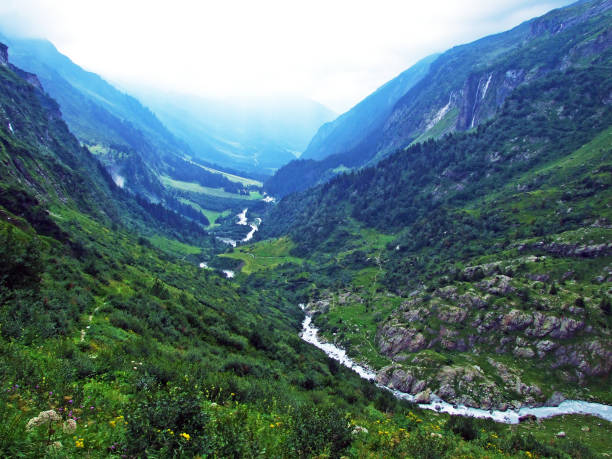 The Alpine Valley of Maderanertal - Canton of Uri, Switzerland