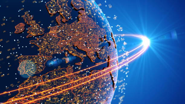 istock Global International Connectivity Background 1136217312