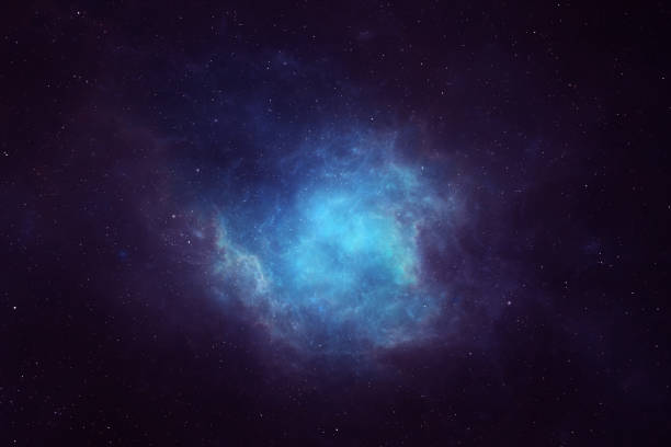 universo lleno de estrellas, nebulosa y galaxia - nebula fotografías e imágenes de stock