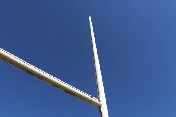 istock RUGBY Field and Poles 1136222411