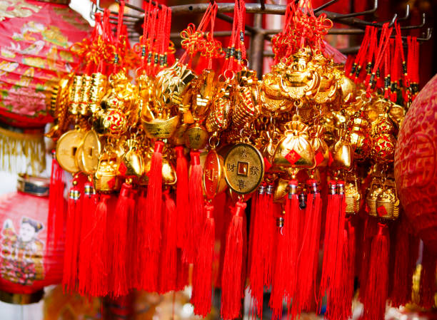 istock Close up of Lucky hanger 1136229130