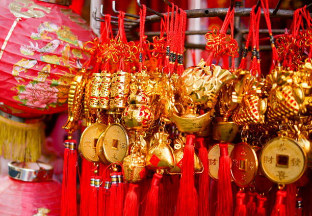 istock Close up of Lucky hanger 1136229160