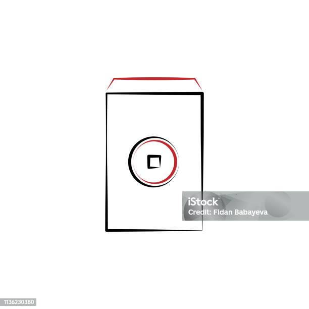 Chinese New Year Envelope Coins Icon Can Be Used For Logo Mobile chinese-new-year-envelope-coins-icon-can-be-used-for-web-logo-mobile