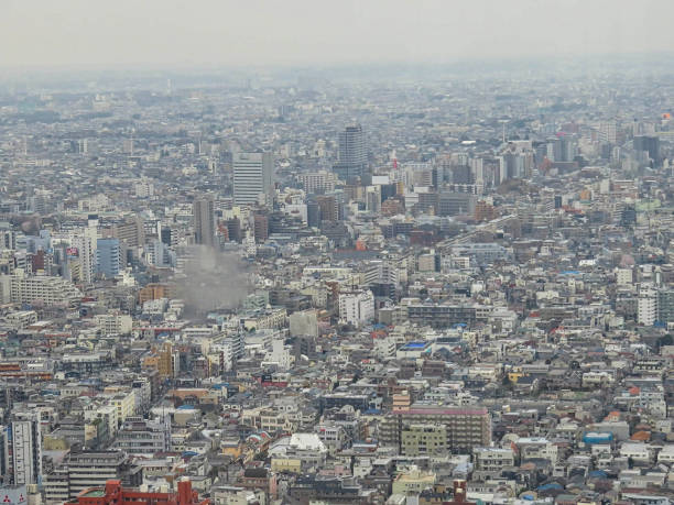istock view from the skyscraper to tokyo city 1136234535