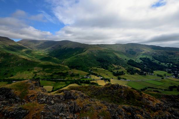 istock The Dunamil road below the mountains 1136234962